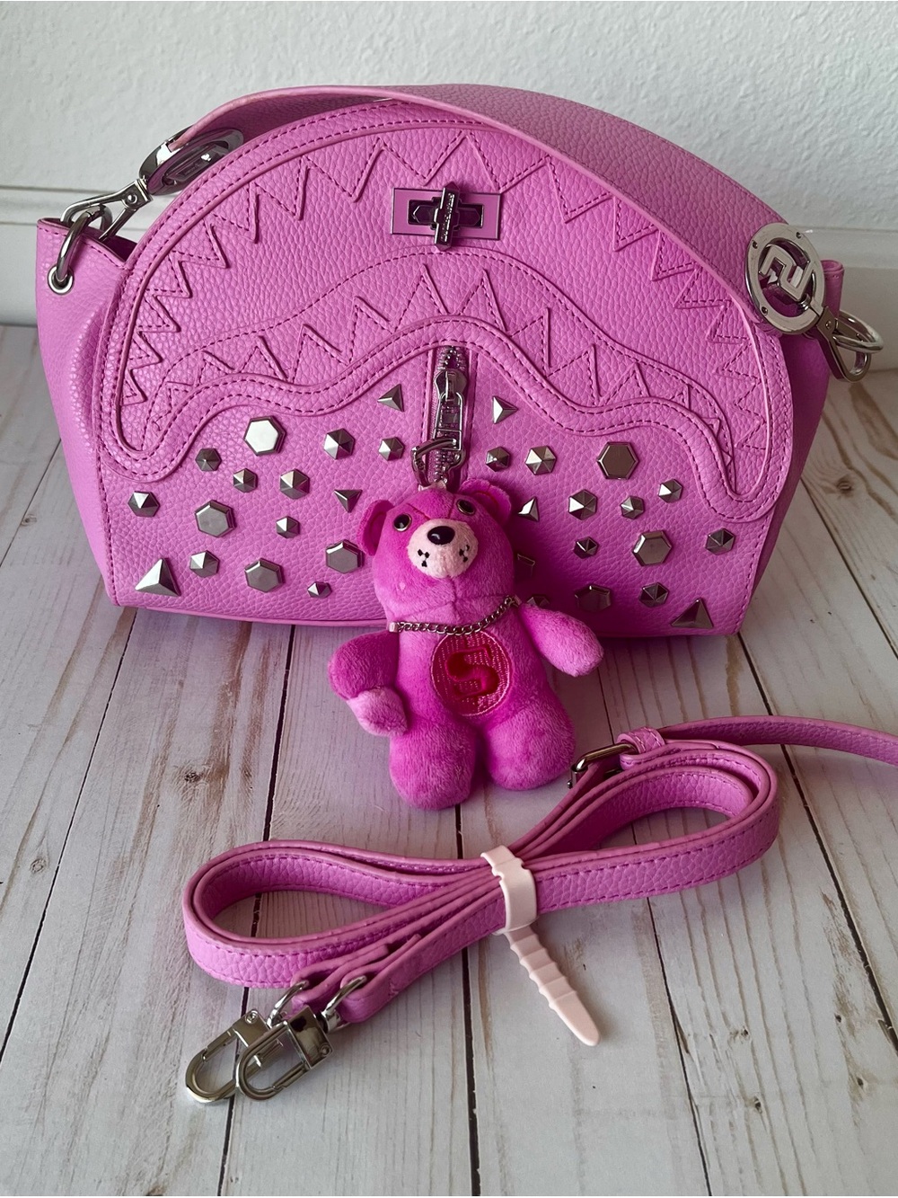 Sprayground Hot Pink Limited Edition Crossbody